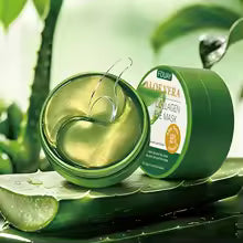 Masques pour les yeux à l'aloe vera et au collagène