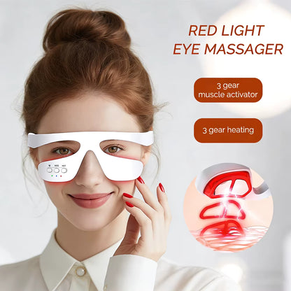 Appareil de massage des yeux pour atténuer les cernes et les poches sous les yeux, soin du regard